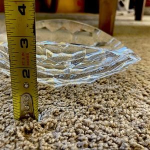 Mint Condition Steuben Signature crystal tortoise shell bowl. Never used